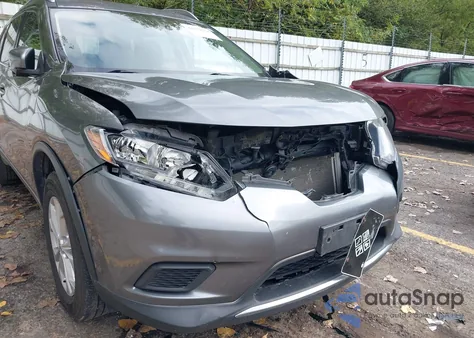 2016 Nissan Rogue Sv из США, поврежденный, VIN JN8AT2MV2GW152564